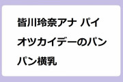 皆川玲奈アナ パイオツカイデーのパンパン横乳！可愛い笑顔とふっくらおっぱいは昼休みの癒し