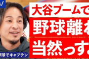 【悲報】野球人口、減りすぎて大手二社撤退