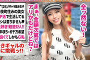 歌舞伎町のギャラ飲み美女に高額ギャラを提示してGカップボディに連続中出しハメ撮り