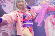 えなこ　セクシーなギャル忍者コスプレでイベントに登場。