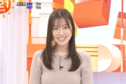 【画像】阿部華也子アナ、豊満なお乳をアピールしてしまう！