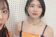 【ｴﾁ画像】アイドルさん、横乳がデカすぎて、衣装からハミ出てしまう