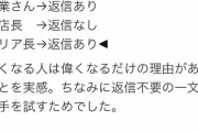 【悲報】凄腕営業マン「『返信不要』って書いてお礼メール送ったら返信来たのはは1人だけ」