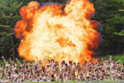 【画像】大量の巨乳グラビアアイドル、爆発してしまう
