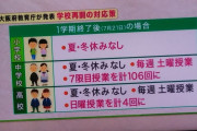 土曜授業復活、夏休み冬休み廃止でクソガキどもが発狂