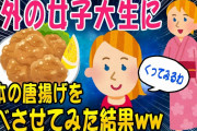 【2ch面白いスレ】海外の女子大生に日本の唐揚げを食わせてみた結果ww【ゆっくり解説】