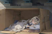 【画像】貧困の女の子が段ボールで幸せそうに寝てたらwww