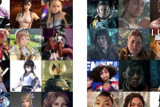 【画像】和ゲーと洋ゲーの女キャラの比較ｗｗｗｗｗｗｗｗｗｗ