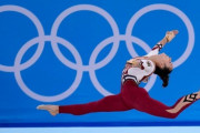 ドイツ体操女子、足首まで覆うユニタード着用　「性の対象」としてのスポーツに抗議