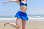 【画像】水着姿で全身のサイズを詳細に公開されてしまうモデルｗｗｗｗｗ