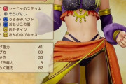 【画像】ドラクエ11のセーニャさん、おっぱいが無いのにエロい