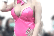 Pcolle PPV 前も後ろも食い込みハイレグ！エロすぎコスプレイヤー (勝利の●神：NI●KE バ●パー バニーガールver 編)