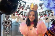 【画像】佐々木希、ハロウィーンでピーチ姫コスプレ披露にファン悶絶「ピーチ超えてる」「ピーチ姫より可愛い」