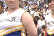 【画像】ムチムチのJKチアがヱロすぎワロタｗｗｗｗ