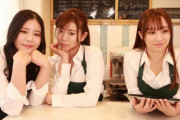 【きみと歩実・花宮レイ・宮村ななこ】カフェの美人店員三人がヤリチンバイト男に全員口説き落とされる！