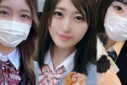 【エロ動画 素人】 あの人気の制服美少女たち生々しい中出し映像
