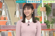 【画像】テレ朝の斎藤ちはるアナ、おっぱいもストレッチされてしまう　※GIFあり