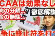 マッチョマン「BCAA最高！BCAAでムキムキになれました！」←これ最近聞かんけどｗｗｗ