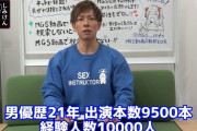 【悲報】AV男優しみけん、伝説の校長に敗北して負け惜しみを言ってしまう