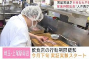 「新たな生活様式」模索　飲食店で実証実験が本格化(2021年10月11日)