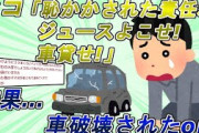 【2ch修羅場】セコケチ「そんなに飲むの大変でしょう貰ってあげるちょうど喉渇いてるし」→断った結果…覚醒して車を破壊したｗｗｗｗｗｗ【DQN】【ゆっくり解説】