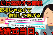①両親に溺愛され私を見下す妹が結婚。両親「祝儀持って結婚式に出ろ」妹「多めに用意してねｗ」私「わかった」当日、壮絶な復讐を開始②宅配業者「着払いです」私【兄弟・姉妹】【2chスカッと】【ゆっくり解説】