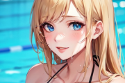 【エロ画像】 水着を着た美少女のちょっぴりエッチなAI画像まとめ
