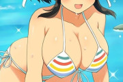 縞々水着ってエッチらしいから検証画像くれ