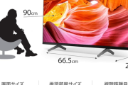【悲報】家電メーカー「50インチのテレビは6畳部屋に最適なサイズです」