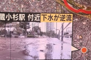 【悲報】武蔵小杉、報ステで下水が逆流と断言されてしまう