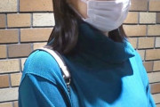 【エロ画像】 マスク付けてても美人と分かる池袋の通行人(23)とハメ撮り