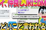 【2ch面白いスレ】ワイ、仲良かったJKにTwitterのDMでひどいこと言われるｗｗｗ【ゆっくり解説】