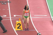 【画像】女子陸上JKさん、ムチムチどすけべボディで登場してしまう。これもうセックスだろ