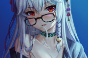 【画像】メガネ女子好き必見の、最高に可愛い二次元女の子エロ画像まとめ