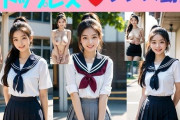 【フル無料】実写系女子校生のトップレスダンス動画2hitomi