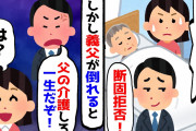 【2chスカッとスレ】実家の父を引き取りたいと夫に申し出たが拒否された。しかし数年後、義父が倒れ夫が「俺たち、この家で住もうか」と言い出したので、拒否した結果…【ゆっくり】