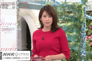 【画像】NHK中川安奈アナのロケット乳が凄い！※GIFあり