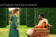 Amazonのドラマ、イギリス国王を黒人のゲイにしてしまい炎上♥