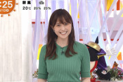 【画像】めざましテレビの巨乳アナがシコられてしまう（渡邊渚）