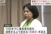 “無免事故”木下都議が雲隠れ?　小池都知事も・・・(2021年10月13日)