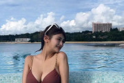 【画像あり】美人港区議、水着の写真をSNS投稿しただけなのに叩かれてしまう・・・