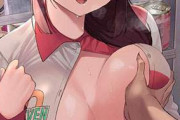 【セブンイレブンの日】セブンで働く女子の二次エロ画像