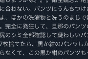 【悲報】妻、発狂して旦那のパンツ全部捨てる
