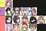 ポケモン女キャラの人気投票がXで行われた結果wwwwwwwwwwwww