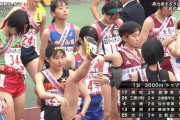 【画像】全国高校女子駅伝でJKが大開脚、自らパンツを見せてしまう放送事故ｗｗｗｗ(GIFあり)