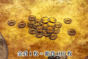なろう小説「異世界に飛ばされた。お金は銅貨が10円、銀貨が100円、金貨が1000円くらいの価値か…」←これ