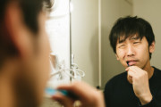 【悲報】1日1回しか歯を磨かない男、3割越え