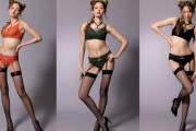 【下着画像】空条徐倫の実写版が現るwwブラデリスNYとジョジョのコラボランジェリー発売！外国人モデルの完成度が高すぎると話題に！