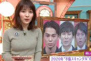 【画像】サンジャポの山本里菜アナのニットおっぱいがエロ過ぎる　※GIFあり