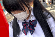【エロ動画 素人】 巨乳のツインテール制服女子とP活マッチング出来ました